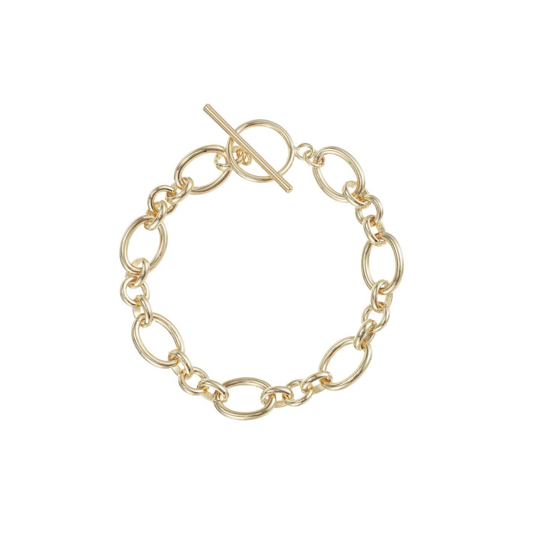 Solaris Chain Bracelet, Gold