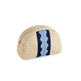 Marbella Zip Pouch, Blue
