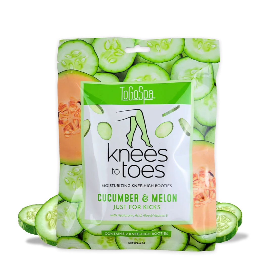 Cucumber & Melon Knees To Toes Moisturizing Booties