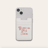 Sorority Stick On Phone Wallet