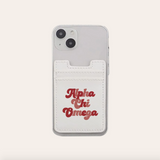 Sorority Stick On Phone Wallet