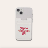 Sorority Stick On Phone Wallet