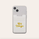 Sorority Stick On Phone Wallet