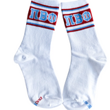 Sorority Colorful Striped Socks