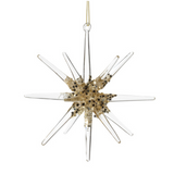 Glass 3D Snowflake