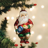 Pickleball Santa Ornament