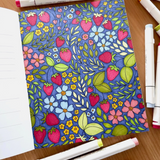 Farmers Market Coloring Book