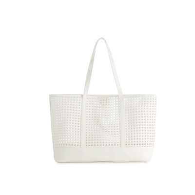 Soleil Tote, Blanc