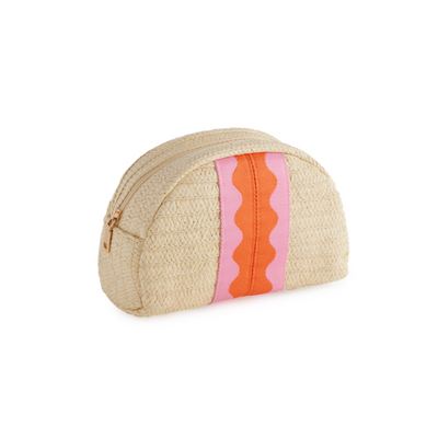 Marbella Zip Pouch, Pink