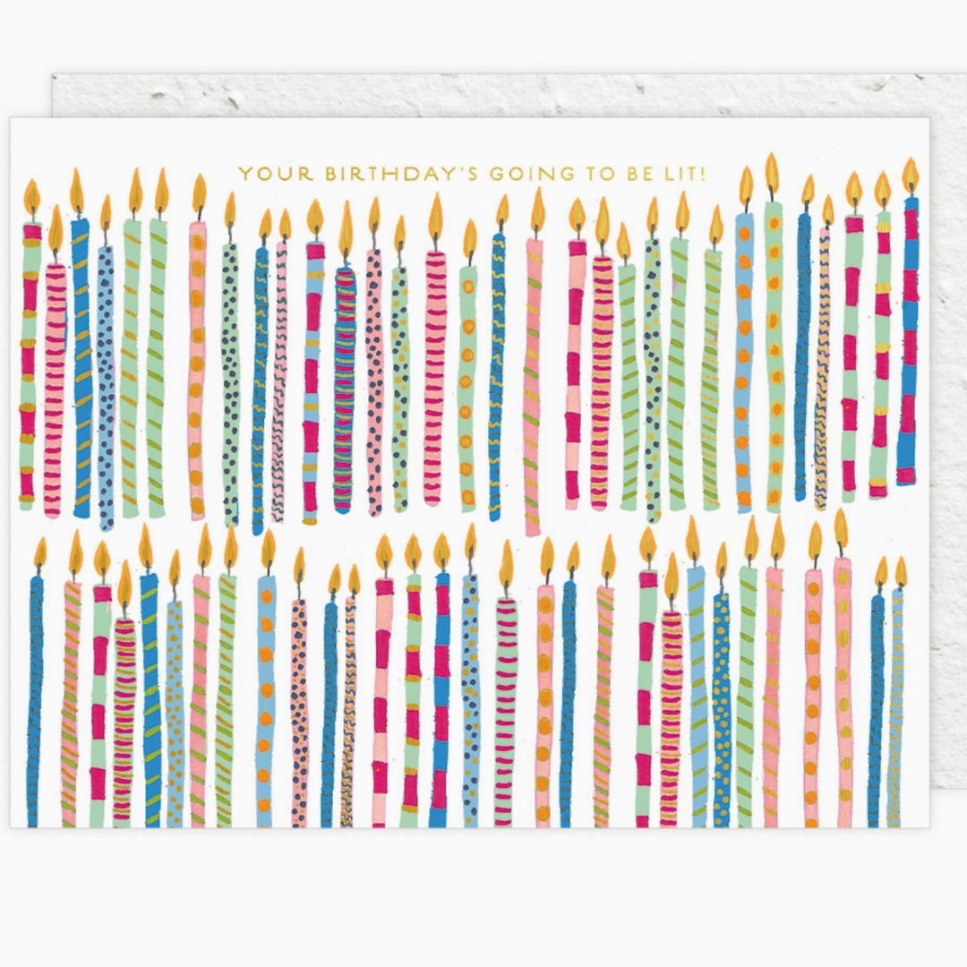 Bday Candles Birthday Card