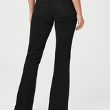 Genevieve 32" High Rise Flare, Black Shadow
