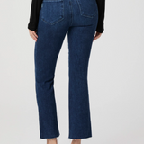 Claudine Raw Hem Jeans, Sail Away