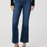 Claudine Raw Hem Jeans, Sail Away
