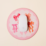 Chic Clicks Mouse Pad, Blushing Bows