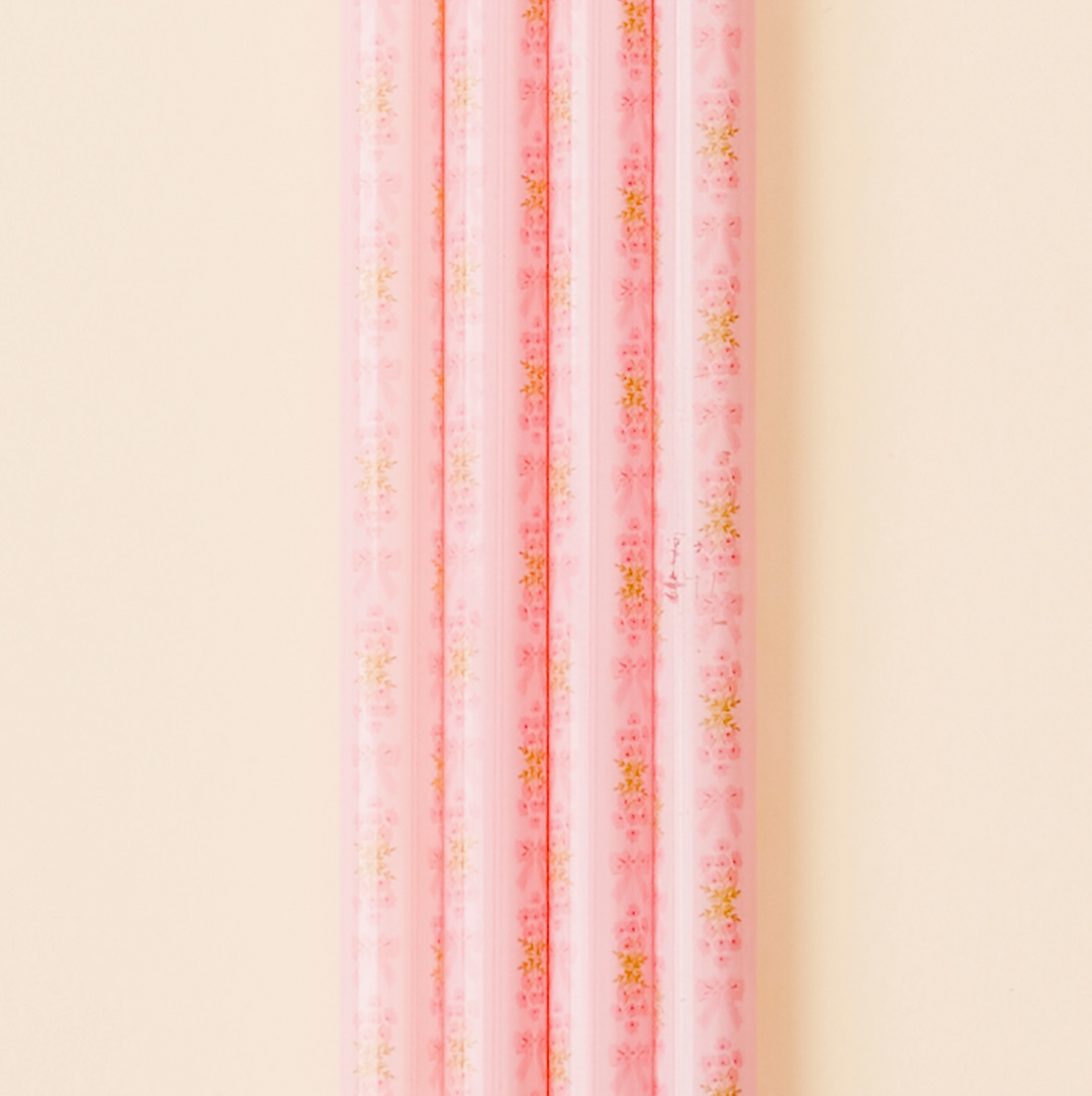 40 oz Tumbler Straw Set, Oh So Fancy Pink