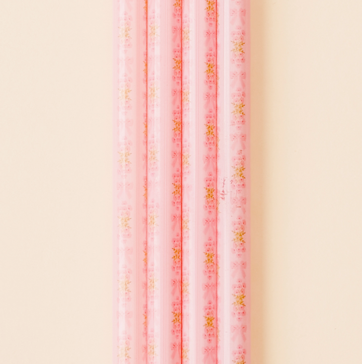 40 oz Tumbler Straw Set, Oh So Fancy Pink