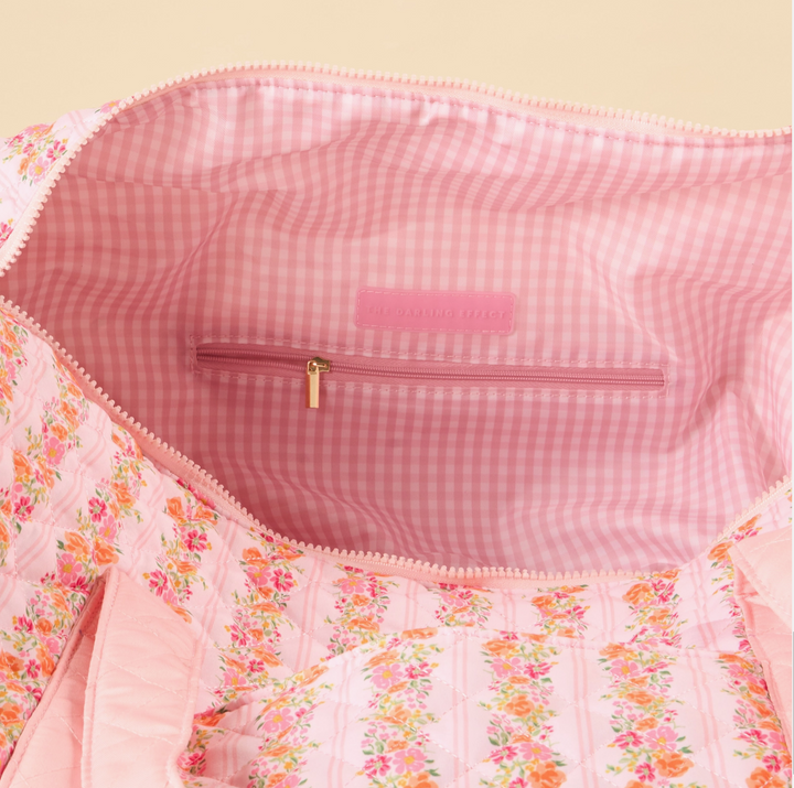 On-the-Go Quilted Weekender Bag, Petal Parade Pink