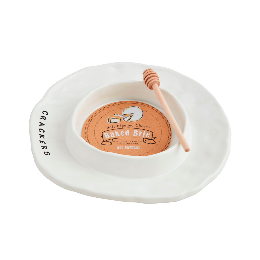 Ceramic Brie Baker Set