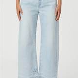 Arellia Ankle with Wide Undone Hem, Fernanda