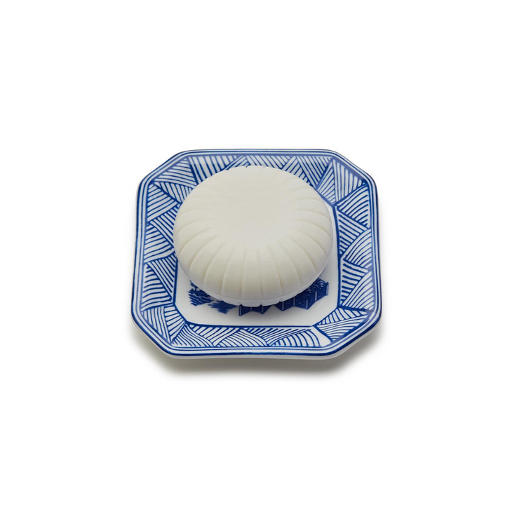 Sandalwood Soap with Porcelain Tray