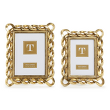 Gold Ribbon Photo Frame, 4x6