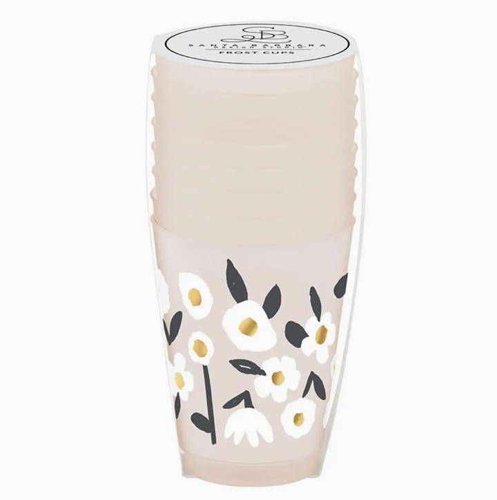 Floral Frost Cups