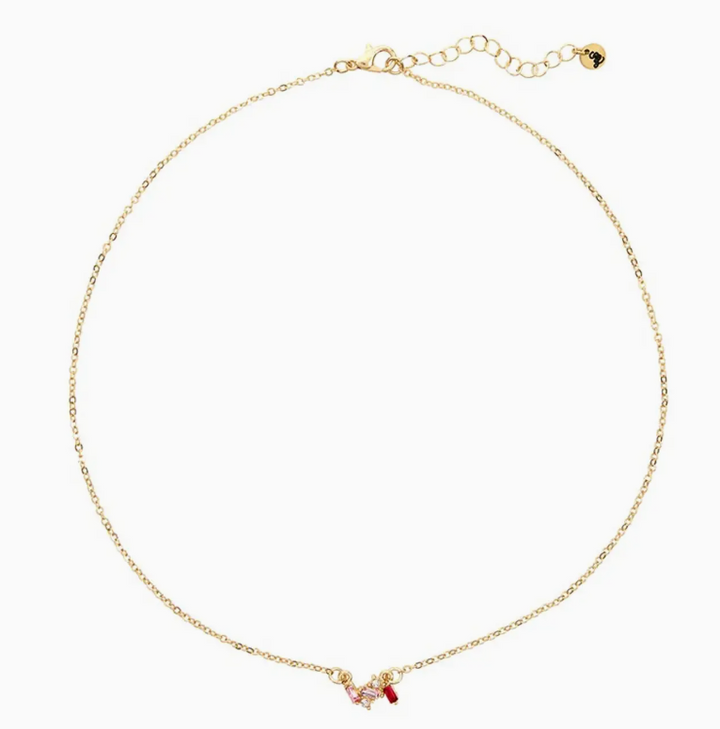 Love You So Much Treasure Box Necklace, Blush