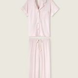 Leopard PJ Set, Blush