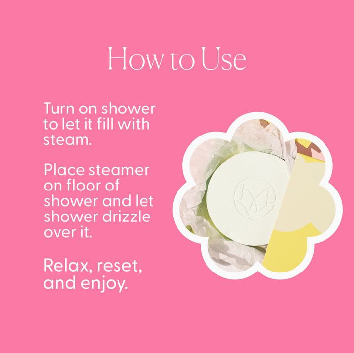 Wild Poppy & Peony Shower Steamers