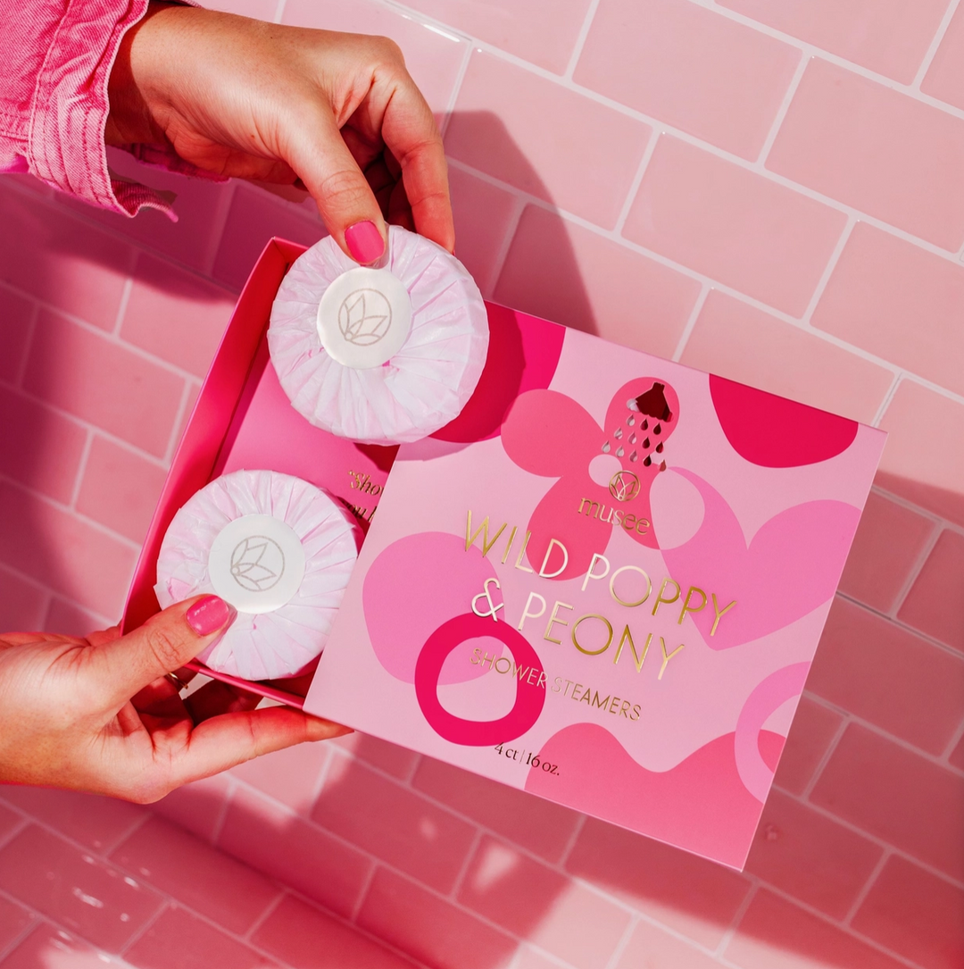 Wild Poppy & Peony Shower Steamers