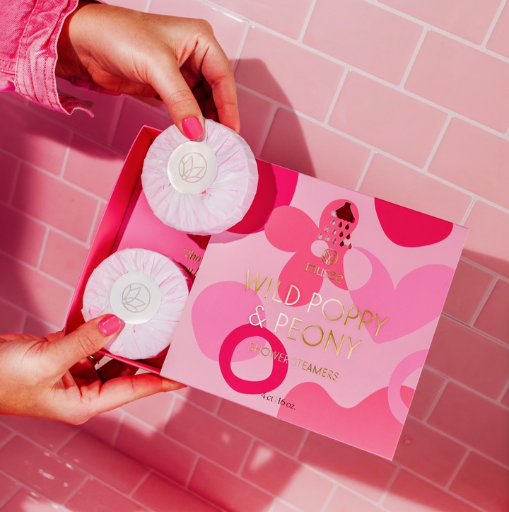 Wild Poppy & Peony Shower Steamers