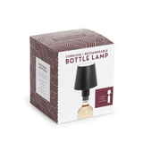 LED Touchable Black Lampshade with Bottle Stopper
