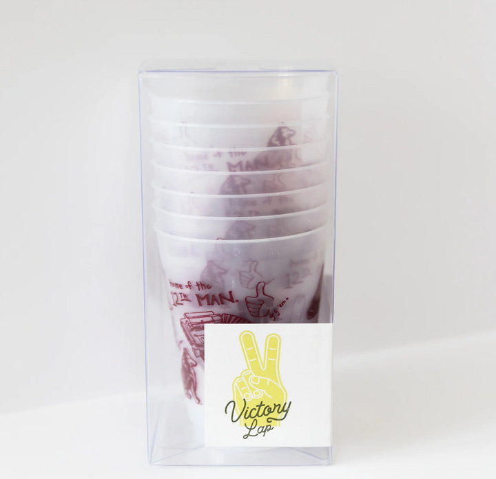 TAMU Shatterproof Cups (Set of 8)