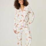 Playful Prints Western Pants, Natural