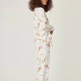 Playful Prints Western Pants, Natural