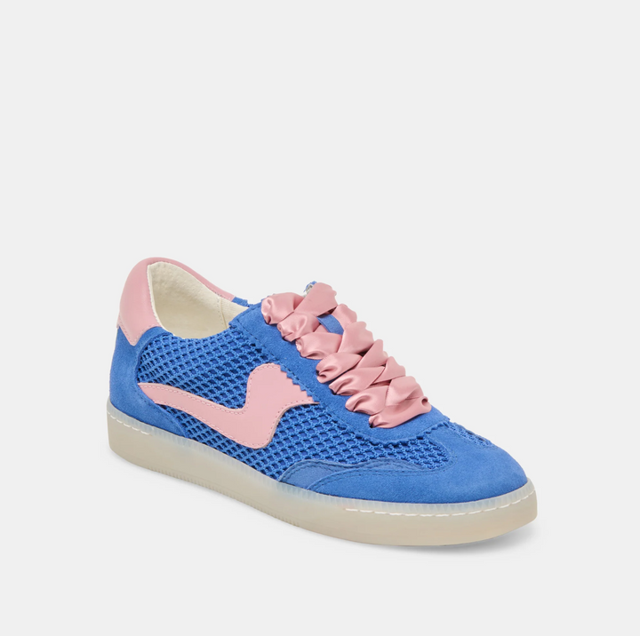 Notice Mesh Sneakers, Royal Blue Woven Mesh