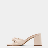 Emily Heeled Sandal, Bone