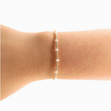 White Dainty Poppi Bracelet