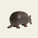 Wax Cast Iron Armadillo