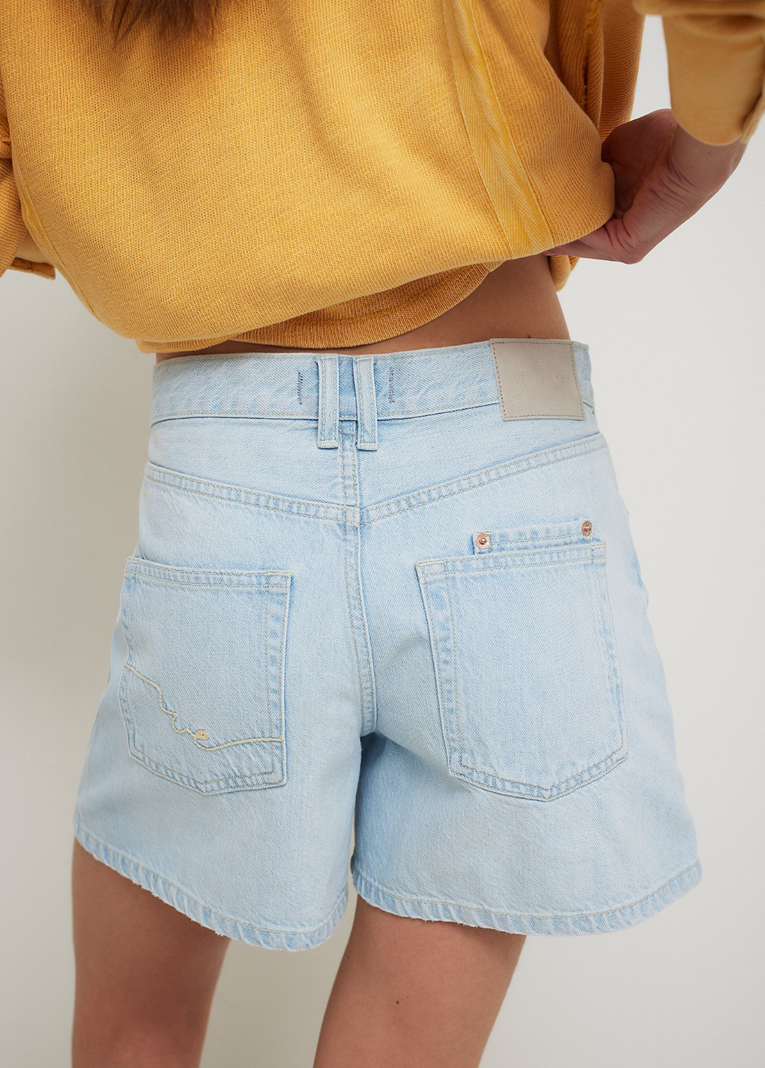 Tippi Denim Short, Babalon Blue
