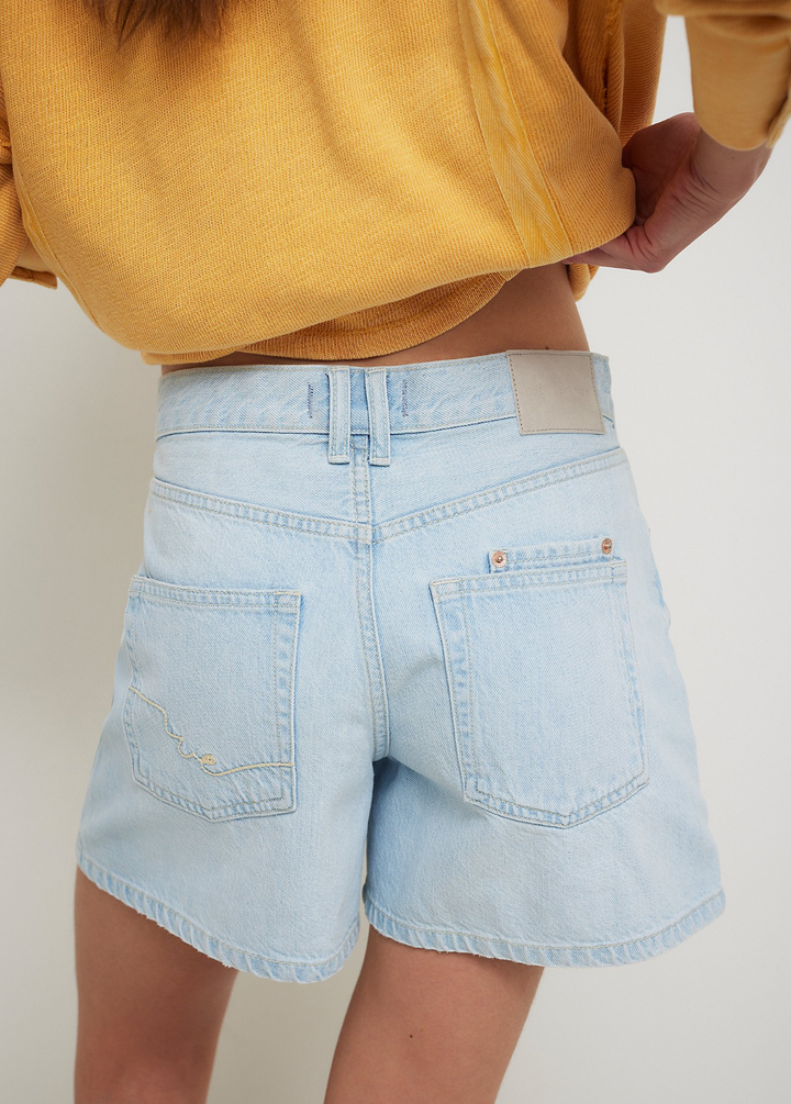 Tippi Denim Short, Babalon Blue