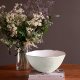 Encanto Demeter Large Bowl, Cream/White