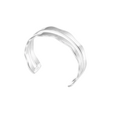 Solaris Mini Cuff Bracelet, Silver