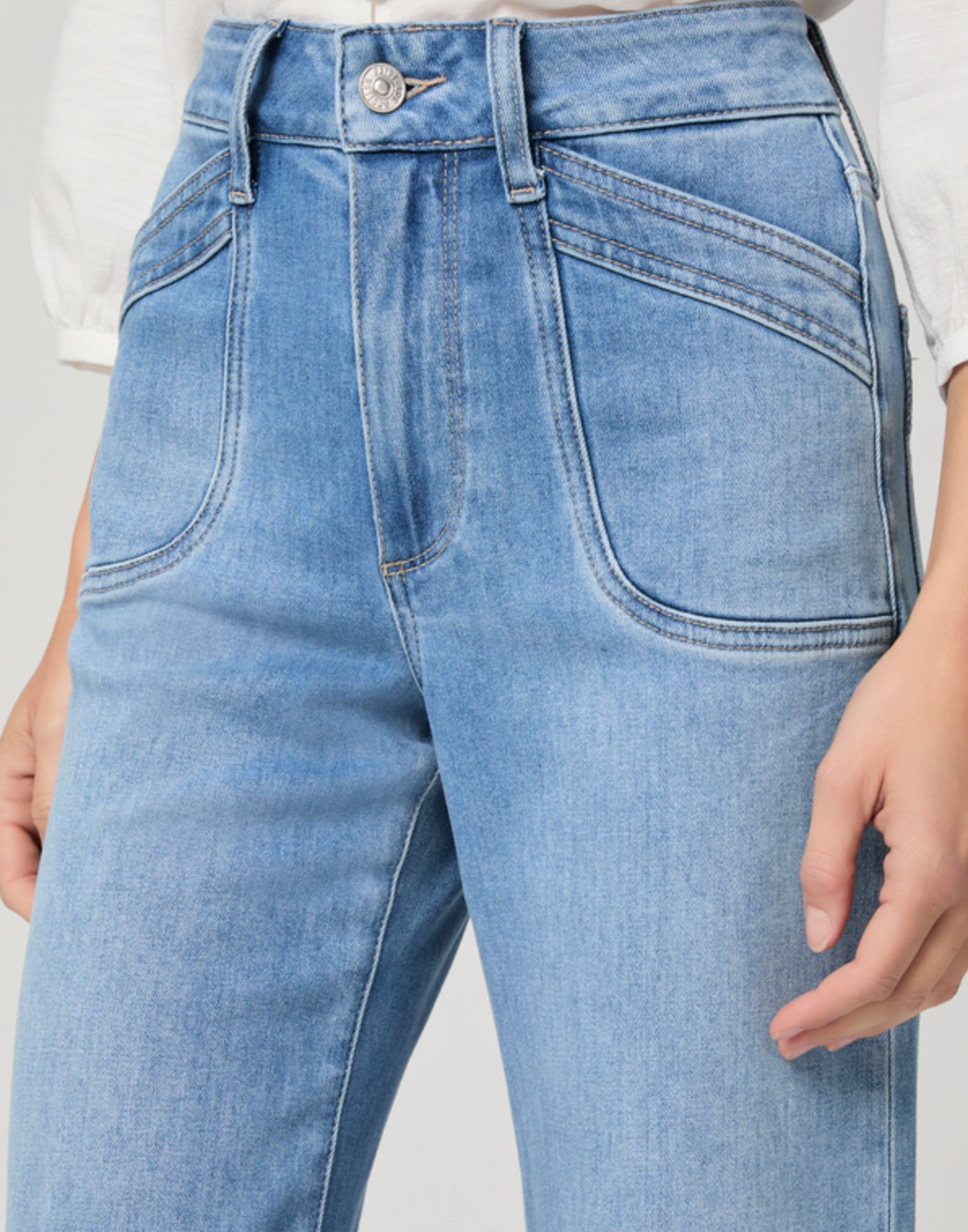 Anessa with Curved Inset Pockets, Hidden Gem