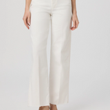 Anessa 31" Wide Leg Jean, Tonal Ecru