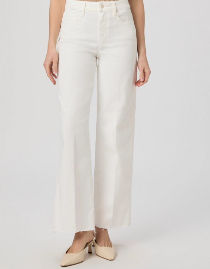 Anessa 31" Wide Leg Jean, Tonal Ecru