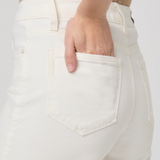 Anessa 31" Wide Leg Jean, Tonal Ecru