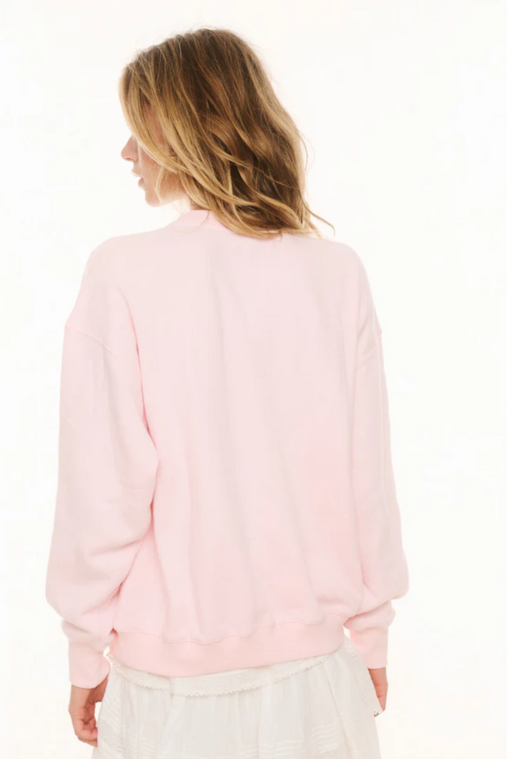Palo Americana Fleece Pullover, Wistful Pink