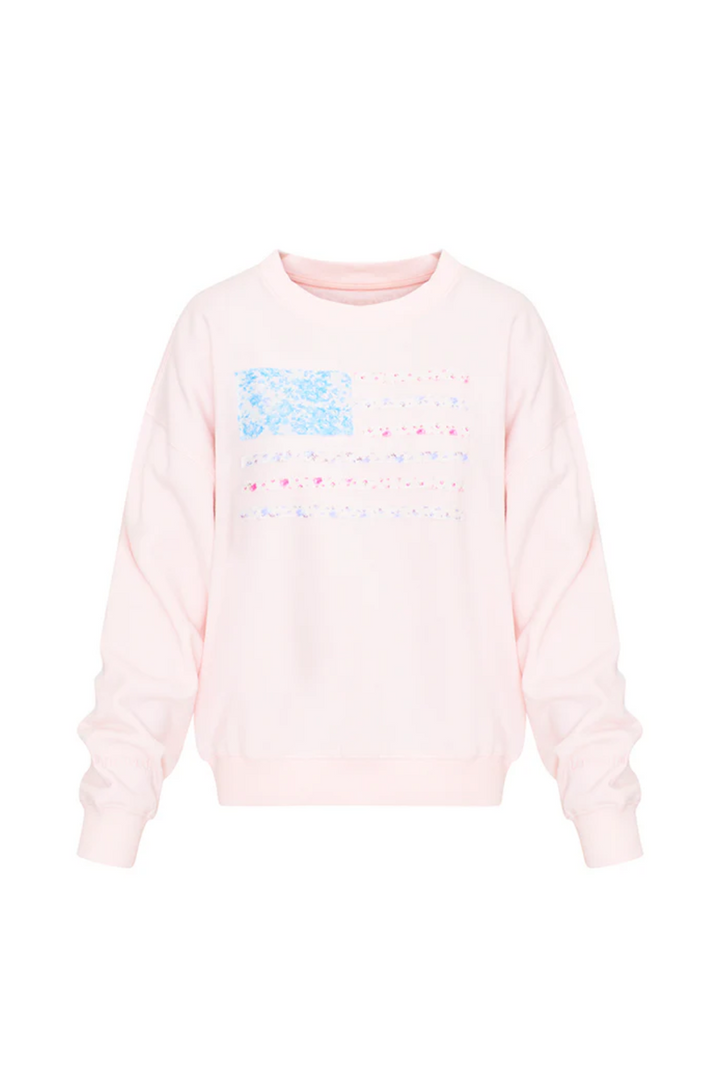 Palo Americana Fleece Pullover, Wistful Pink
