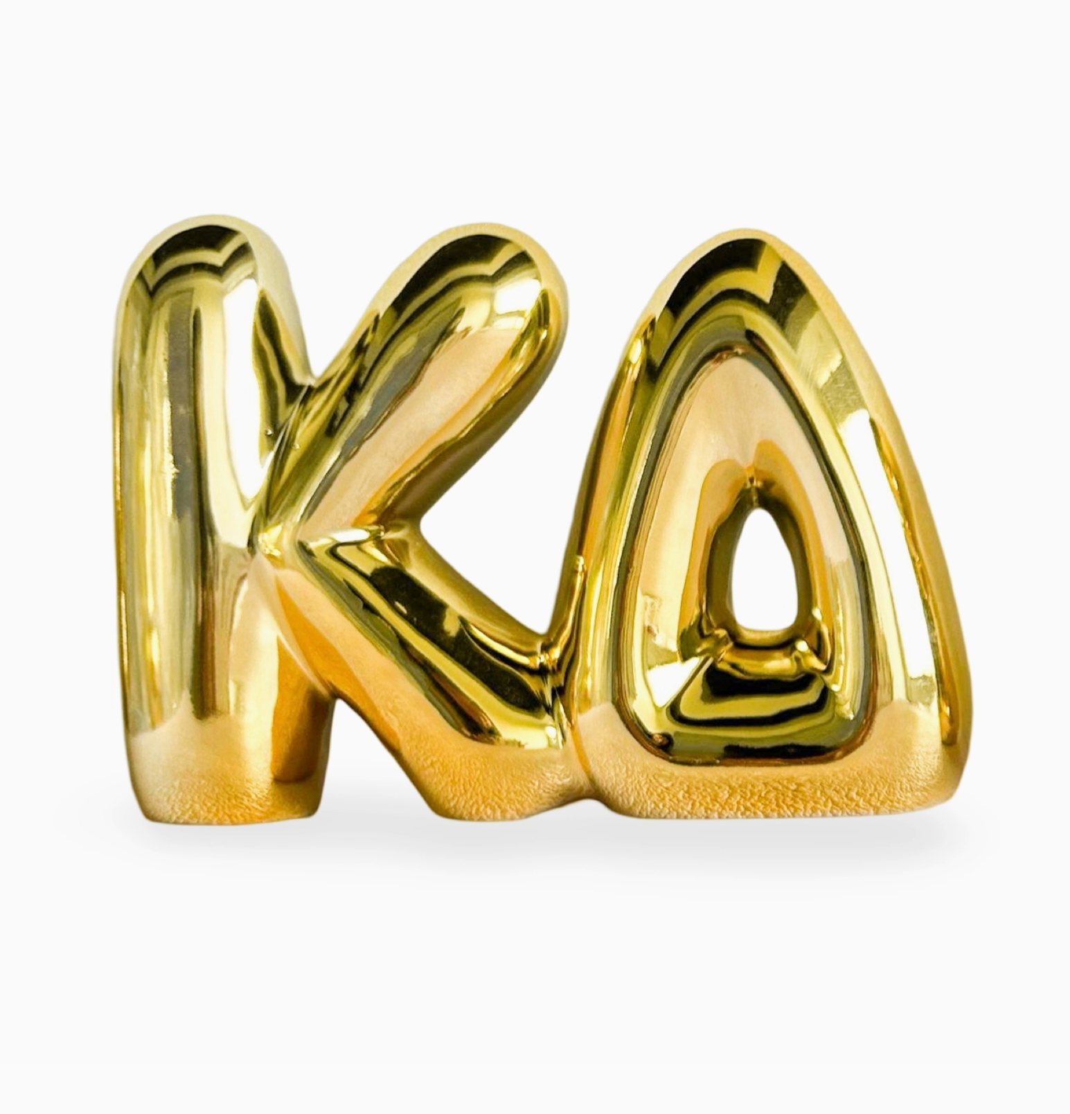 Gold Sorority Shelf Letters